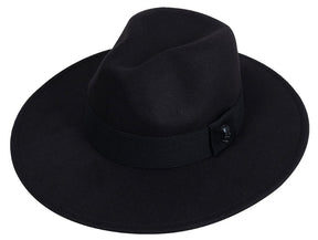 Chapéu Fedora Preto Edição Skull Caveira Fosca Aba Reta 7cm Unissex Estiloso