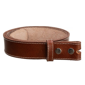 Cinto Country Marrom Couro Legítimo Fivela Vaquejada Removível Estilo Masculino Durável