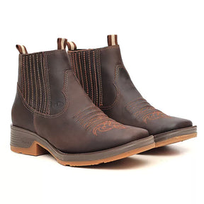 Bota Masculina Vimar WorkBoot Strong Shock 82081 Café - Durabilidade e Conforto Extremo