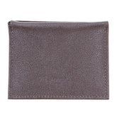 Carteira de Bolso DH Couros Masculina em Couro Legítimo Marrom com 14 Compartimentos