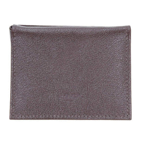 Carteira de Bolso DH Couros Masculina em Couro Legítimo Marrom com 14 Compartimentos