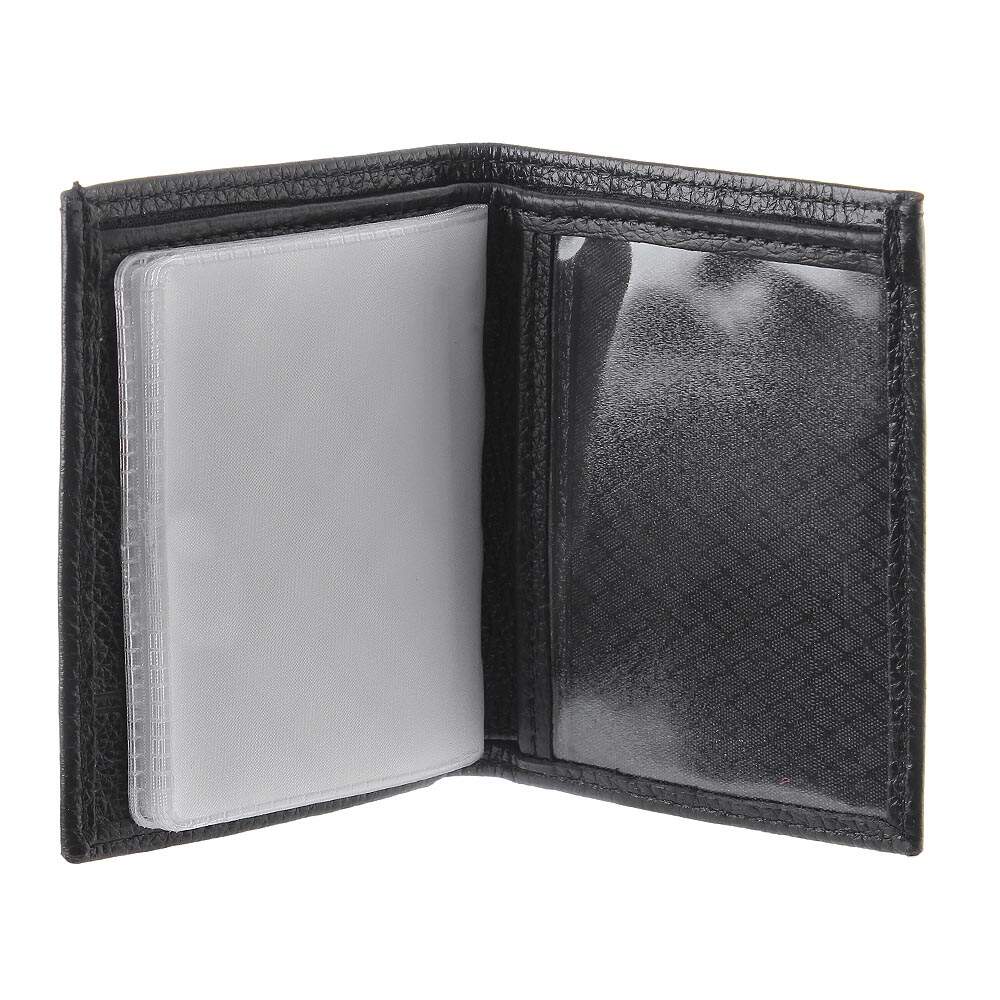 Carteira Masculina Premium DH Couros Preta: Elegância Duradoura, Organização Completa