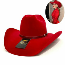 Chapéu Cury Americano Marrom de Feltro, Aba Larga, Estiloso e Confortável