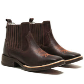 Workboot High Country Jump 7250 Fossil Café: Bota Masculina Couro Legítimo Resistente e Confortável