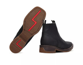 Bota Workboot Masculina Vimar Boots Strong Shock Discovery Couro Legítimo Preto