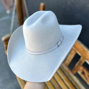 Chapéu Pralana Arena Gelo Feltro Lã Country Elegante para Rodeios Cavalgadas