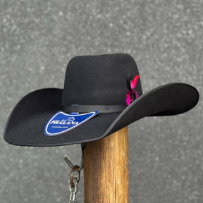 Chapéu Country Eldorado Lã Preto Patria Ultimate Premium, Ajustável e Durável