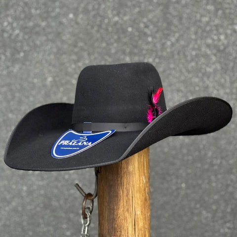 Chapéu Cury Americano Marrom de Feltro, Aba Larga, Estiloso e Confortável